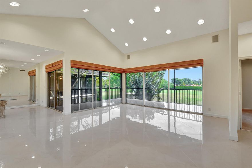 Welcome to luxury living in this 2nd-floor Bimini model at Southwinds! Indulge in fabulous golf views and all-day sunshine on your southern exposure wrap-around terrace. Vaulted ceilings enhance the spaciousness, while the large eat-in kitchen with island is perfect for gatherings. Need extra space? The large den doubles as a 3rd bedroom or office. Enjoy the exclusive resort pool and spa at Southwinds, along with assigned covered parking for convenience. In the prestigious Boca Pointe community, experience country club living without mandatory membership. Tailor your lifestyle with access to tennis, golf, pickleball, swimming, a private gym, and fine dining. Don't miss out! Come, love this, live this! Schedule your viewing now and make Southwinds your new luxury haven. Immerse yourself in the allure of Boca Pointe, where luxury living meets ultimate freedom. With club membership optional but not required, you have the power to tailor your experience to your desires, whether it's lounging by the pool, perfecting your swing on the golf course, or indulging in gourmet dining.

Located just outside Boca Raton, this exclusive community spans over 1,000 acres of pristine landscapes, dotted with tranquil lakes, lush parks, and scenic walking paths. With 28 residential villages offering a diverse array of housing options, from sleek high-rise condos to spacious single-family homes, there's something to suit every taste and lifestyle.

Experience the peace of mind of having a county fire rescue station within the community, ensuring rapid response in case of emergencies. With nine manned gated entrances providing security and privacy, Boca Pointe offers a serene retreat from the hustle and bustle of city life.

Don't miss out on this incredible opportunity to live the life you've always dreamed of. Call today for more information or to schedule a showing and discover the endless possibilities awaiting you at Boca Pointe.