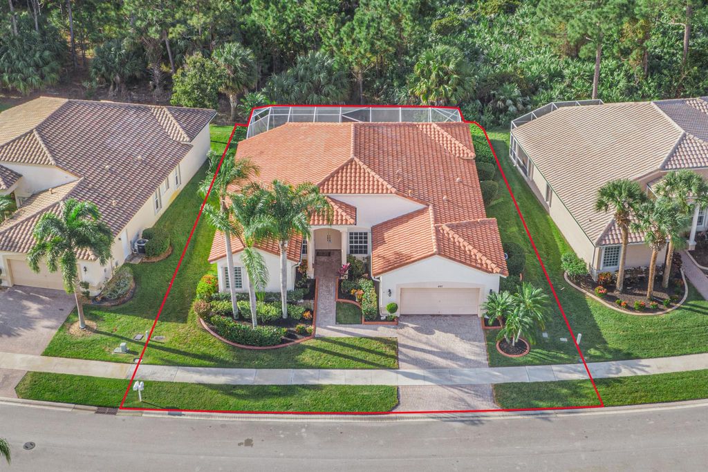 Photo of 497 NW Blue Lake Drive, Port Saint Lucie, FL 34986 (MLS # R10933346)