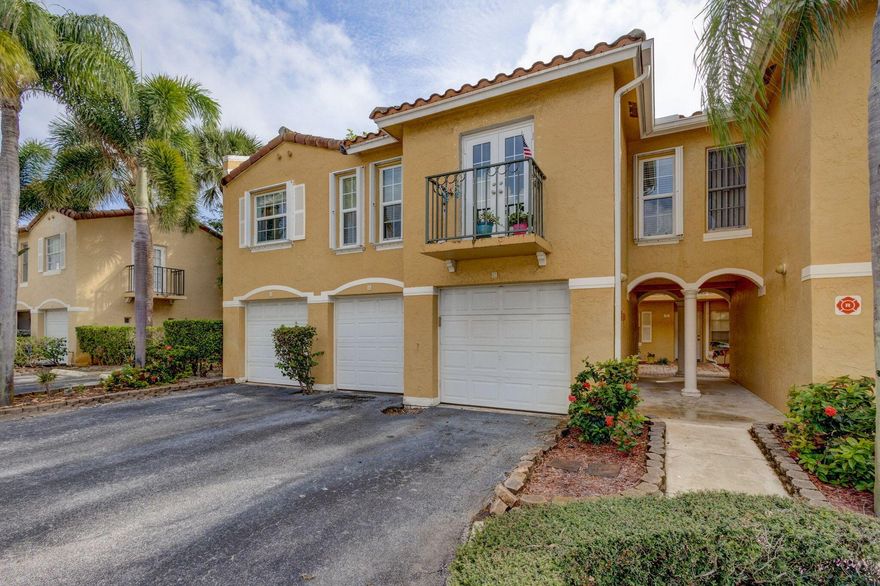 DEEDED GARAGE INCLUDED!!!Discover your perfect rental in the heart of North Palm Beach! This fully furnished, 2 story condo on the 2nd floor features 2 bedrooms, 2 bathrooms, a private garage, and designated parking. Nestled in the sought-after Bay Reach community, an intracoastal paradise, this residence offers a seamless blend of luxury and convenience in one of the area's most desirable locations. CABLE AND WATER INCLUDED WITH HOA!!