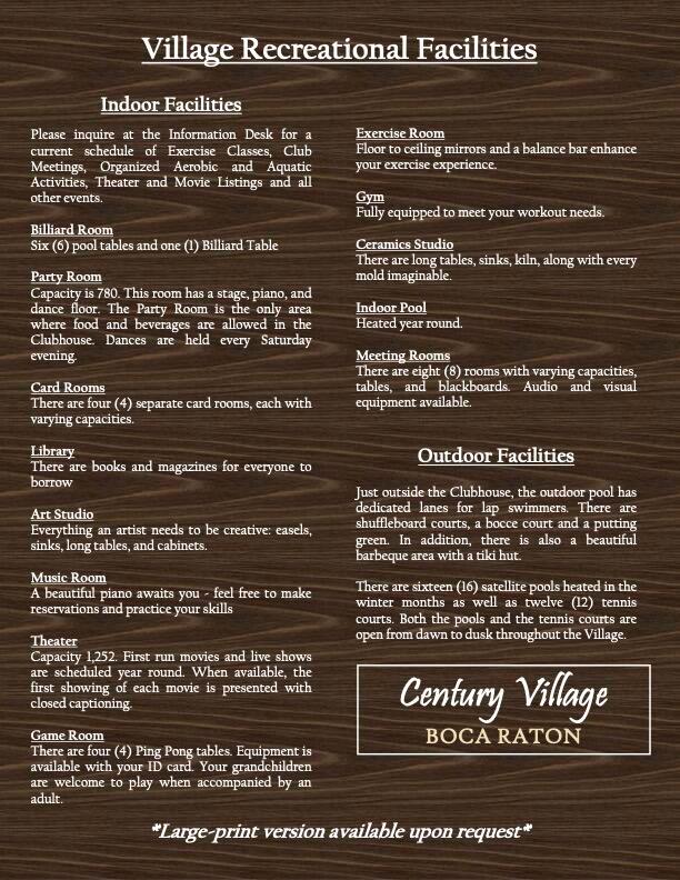 Century Village - Residential