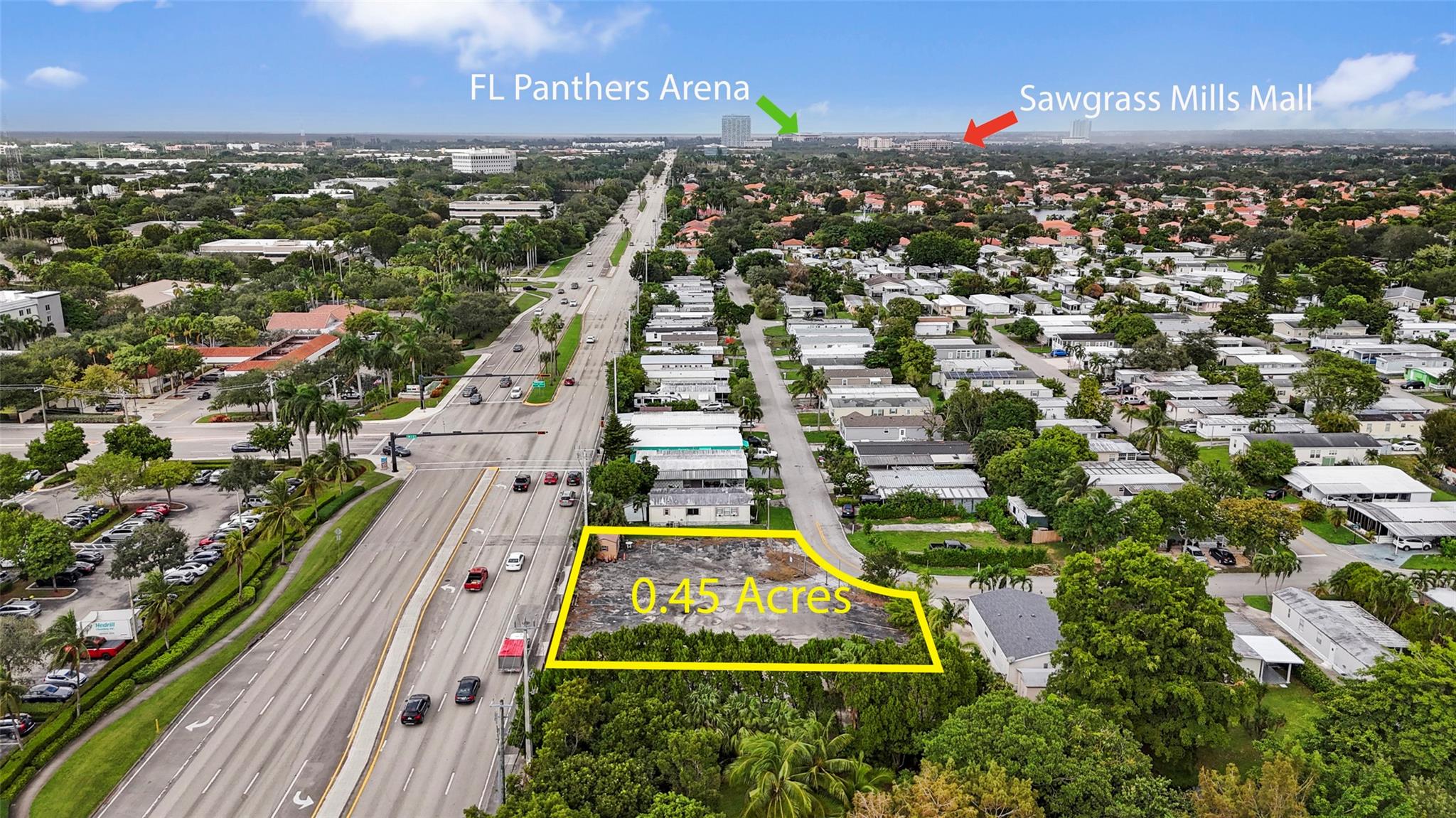 This is your last opportunity to own the last piece of land in this area. The total square footage is 19,250 which is designed for max two mobile home sites according to City of Plantation records. The vacant land is composed of three folio numbers with its corresponding surveys. Cash ONLY or partial owner financing. Mobil homes in Quiet neighborhood with No HOA! Near major rdways, hwys, shops, Sawgrass Int'l Outlet Mall, Places of Worship, Schools, Parks, Bank Atlantic Center, Hard Rock! Not far from airport, downtown,beaches!
