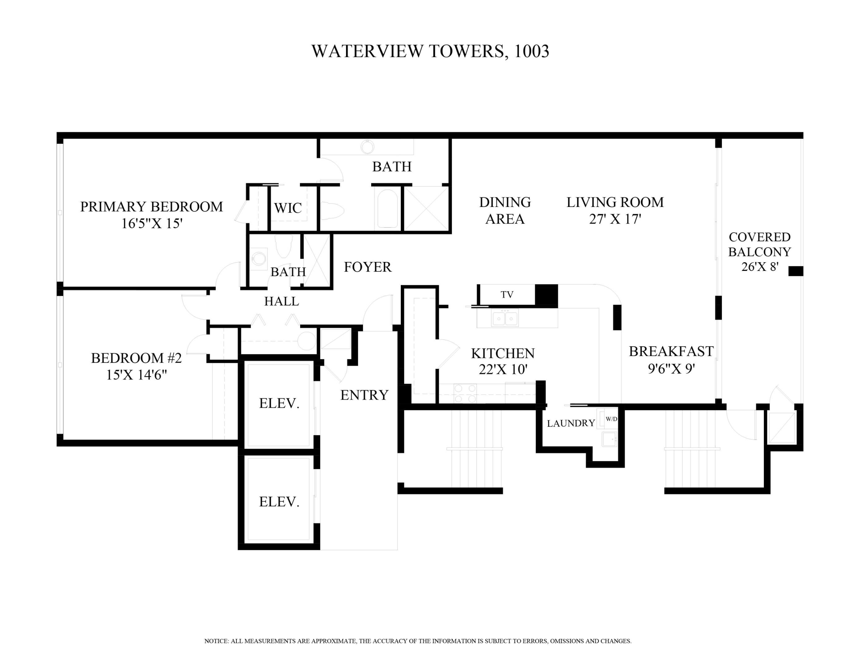 WATERVIEW TOWERS CONDO - Residential Lease
