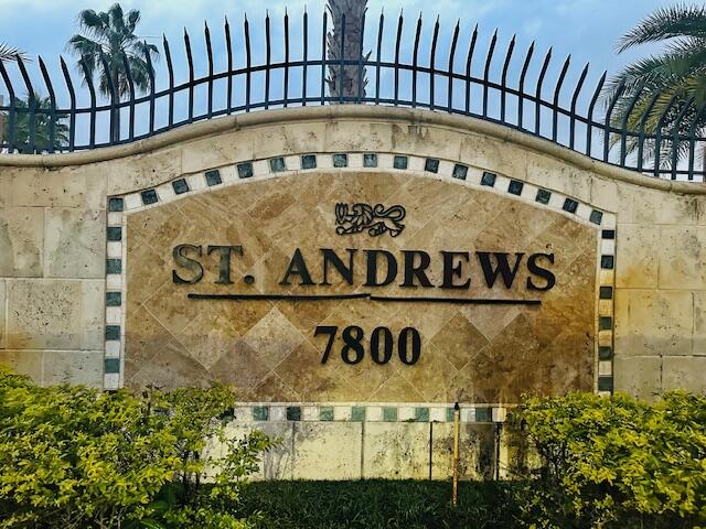 ST ANDREWS AT BOYNTON BEACH CONDO - Residential Lease