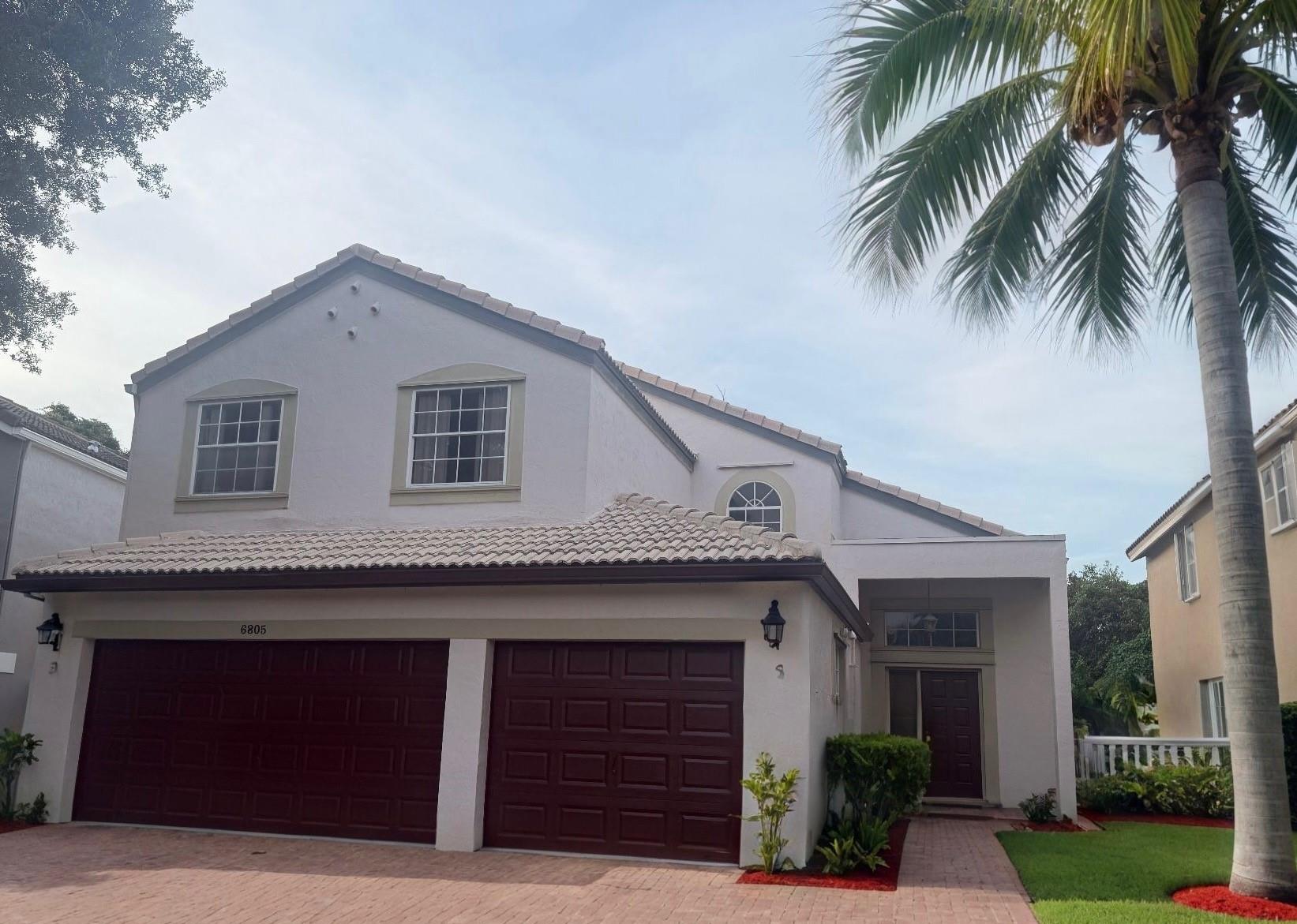 Don’t miss your chance to own this beautifully updated pool house that embodies luxury living! This true 4-bedroom home features a brand-new kitchen, modernized bathrooms, elegant ceramic floors With an expansive layout and a 3-car garage, this home is perfect for families seeking space and comfort. Nestled on a private lot that backs to a lush, serene preserve, you can enjoy the ultimate Florida lifestyle in your own private pool. Located in a gated community with a low HOA, this home is freshly painted and move-in ready. Conveniently situated near top-rated schools, premier shopping, dining, & major highways, this property is a rare find. Comparable homes in the community are approaching $1 million—act now to seize this incredible opportunity to own for less!