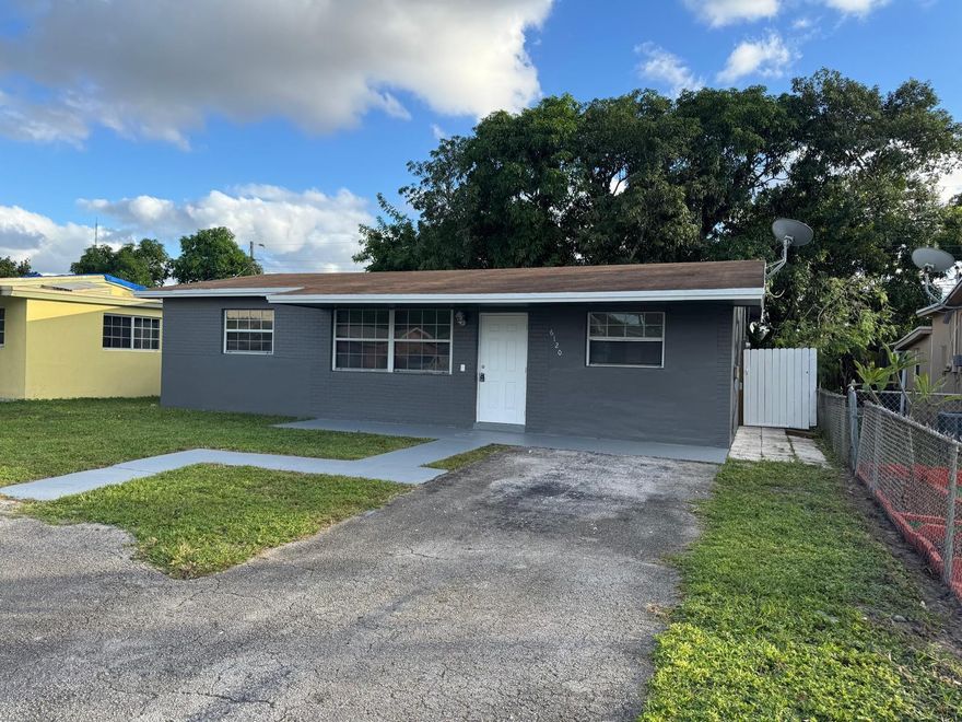 Investor Special in Miramar - PRICE REDUCED! SELLER SAID SELL  $50K CREDIT! Seller has reduced the price and is offering a $50,000 credit at closing to address open code enforcement issues (BACK PATIO AND BACK WINDOWS  & CARPORT ENCLOSE TO MASTER WITHOUT PERMIT BACK IN 2010)). 3BD/2BA single-family home located in the heart of Miramar featuring ceramic tile floors throughout, spacious living areas, and a private fenced backyard with patio. Ideal for investors or end-users looking to add value. Conveniently located near shopping, dining, parks, and schools. IMPORTANT: SOLD AS-IS