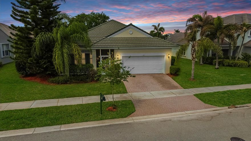 Beautiful 4/3/2 Key West style home in the gated Magnolia Lakes. This CBS residence features a spacious split floor plan with 2,400 square feet of living area. The interior is ready for your personal updates and offers an spacious living and dining area, a family room, and a kitchen complete with a gas range, island, and breakfast area. The primary suite features dual sinks, a separate shower, and a Roman tub. Enjoy serene water views from your screened-in patio overlooking the lake. Magnolia Lakes offers incredible amenities including a clubhouse, pool, fitness center, tennis, pickleball, and basketball courts. The quarterly HOA fee conveniently includes cable and internet, lawn care. GC 4 POINT INSPECTION REPORT CONFIRMS 10 YEARS REMAINING LIFE - AFFORDABLE HOMEOWNER INSURANCE AVAILABLE