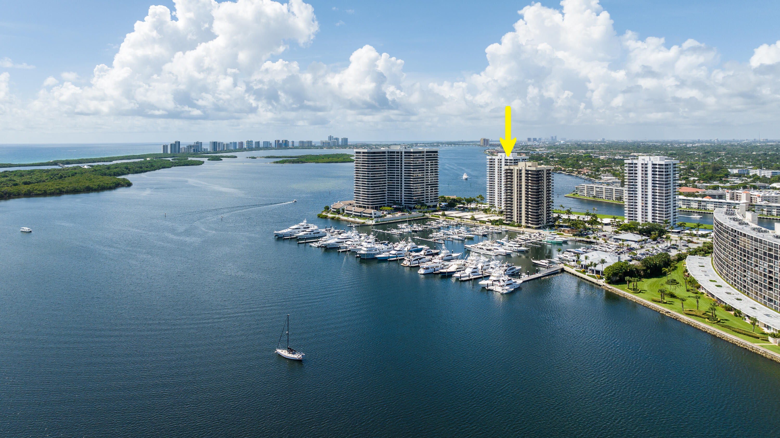 RECENTLY RENOVATED 2/2 WATERFRONT, MARINA VIEW CONDO. STONE FLOORS, MODERN DESIGN BATHROOMS, SPACIOUS LIVING/DINING AREA, WRAP AROUND BALCONY, HIGH IMPACT GLASS DOORS AND ACCORDIAN SHUTTERS,OPEN MODERN KITCHEN, THE BUILDING HALLWAYS ARE CURRENTLY BEING REDECORATED WITH NEW WALL COVERINGS AND CARPETING. WIDE EXPANSE VIEWS OF THE MEGA-YACHT MARINA, ON PROPERTY WATERFRONT RESTAURANT, THE OCEAN AND THE INTER-COASTAL WATERWAY. SEE THE AMAZING VIEWS FROM THE 2 MILE LONG WALKING PATH. 24HOUR MANNED GATED COMMUNITY, THERE IS A FABULOUS OLYMPIC SIZE POOL FOR YOUR RELAXATION., A FREE AUTOMATIC CAR WASH IN YOUR PARKING LOT. WALKING DISTANCE TO THE NORTH PALM BEACH COUNTRY CLUB WITH IT'S JACK NICKLAUS SIGNATURE GOLF AND TENNIS CENTER.THIS IS A DREAM LOCATION!