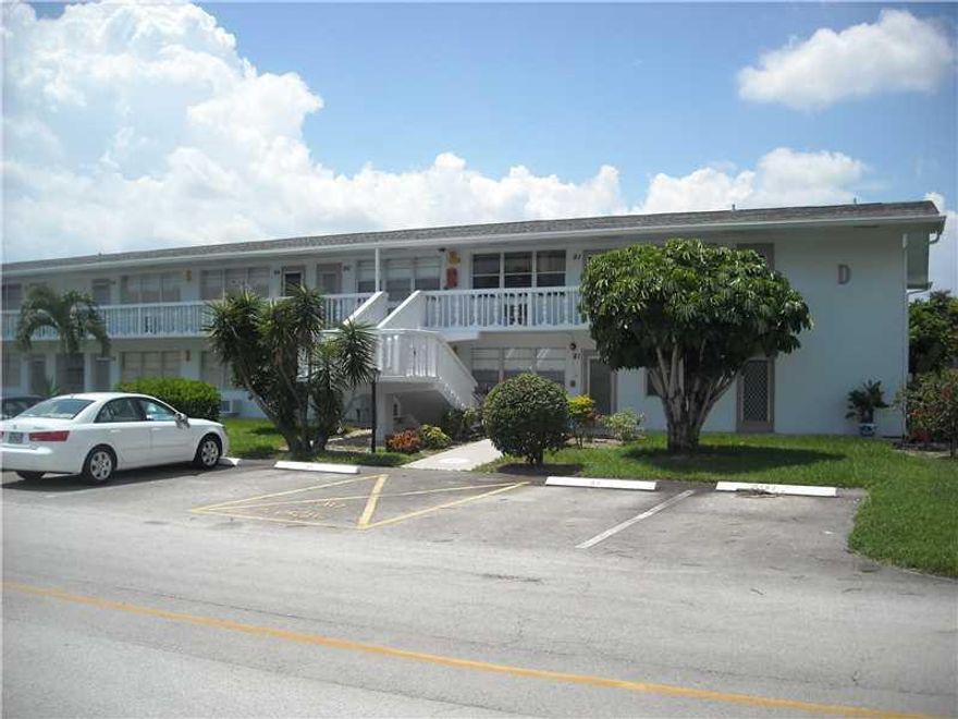 First floor condo on canal. Very close to clubhouse. Partial furn. Newer appliances. Has most of the furnishings. You will need kitchen (cook ware ) , towels and sheets.Tenant moving out Sept. 1, 2015. First last and security moves you in.Application fee  is $200.No PETS. 55+ community