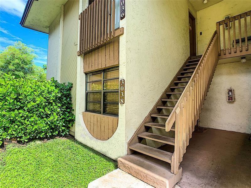Spacious 2bed /2 bath at Cypress Trace condo. It is a corner unit located on the first floor. Title through, it has a Washer and Dryer inside the unit