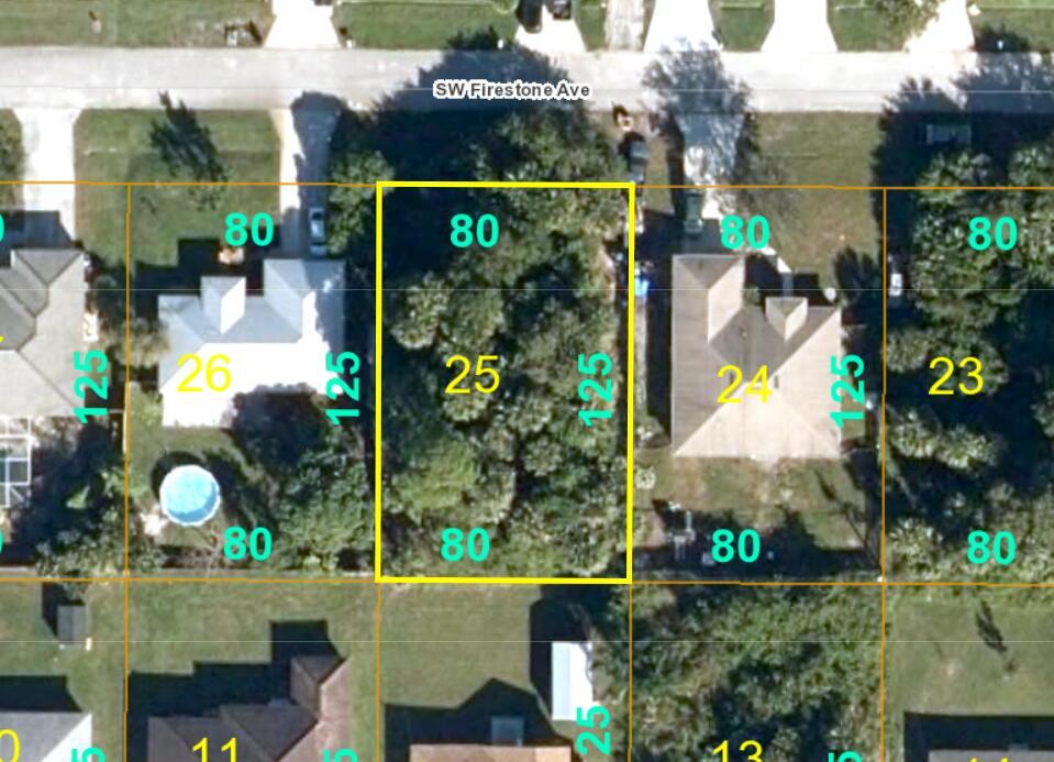Standard quarter acre lot, on a quiet street, off of PLS Blvd which makes it a great location for your brand-new home. Motivated Seller. Priced right.