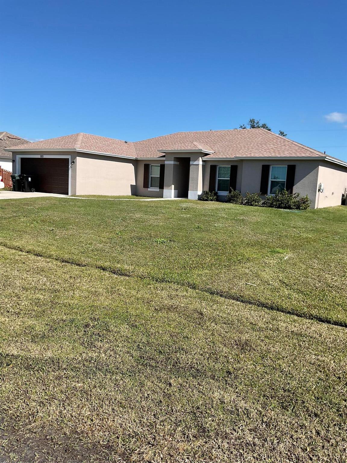 Seller Willing to Contribute Towards Closing Cost !! This beautiful 4-bedroom, 2-bathroom home, built in 2022, offers 2,149 sq. ft. of living space. The open floor plan features a formal dining room and stunning granite countertops in both the kitchen and bathrooms. The master suite is a true retreat with his and her closets, dual sinks, a separate tub and shower, and a water closet for privacy. Double doors lead to the back patio, perfect for enjoying the outdoors. Additional features include stainless steel appliances (refrigerator, dishwasher, microwave, range), washer and dryer, and panel shutters for all windows. The two-car garage provides ample storage and parking space. With modern finishes and an ideal layout, this home offers the perfect blend of comfort and style.​​‌​​​​‌​‌​​​‌‌​​​‌‌‌​​‌​​‌‌​​​​ Don't