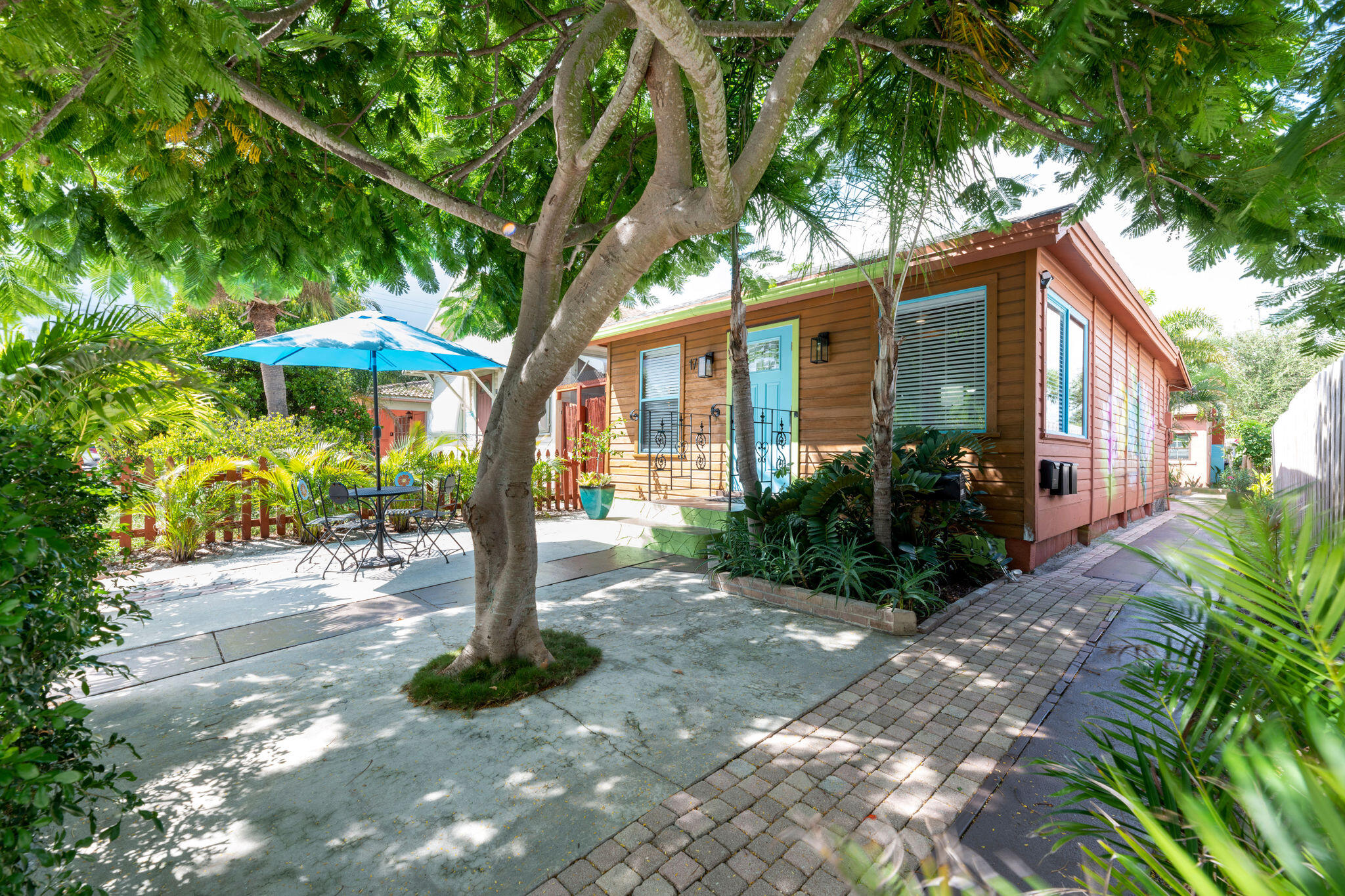 Welcome to this charming 1 bedroom 1 bath oasis in the heart of downtown Lake Worth Beach! This 1920s gem is a one-of-a-kind sanctuary that seamlessly blends history and modern comfort. Step into a world of character, where vintage details meet contemporary convenience. The cozy living space is perfect for unwinding after a long day at work, while the fully equipped kitchen beckons you to channel your inner chef. Relax on the quaint front or back patio with a cup of coffee in the morning. Stroll to the vibrant downtown just a half a block away known for its artistic flair, eclectic shops, and delectable dining options. This is a perfect location! Owner running special: Only 1st month rent rent and security deposit to move in.