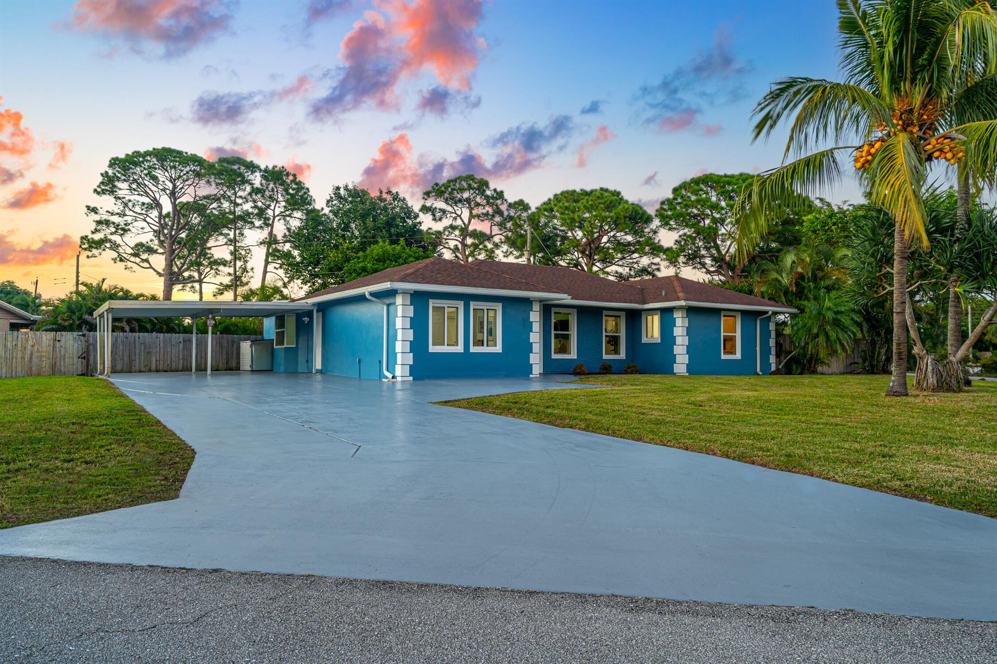 DOUBLE CORNER LOT ON THE BORDER OF BOCA RATON AND DELRAY BEACH Stunning Updated in a desirable non-HOA community Rent right away , this spacious, fully updated home is 12 minutes from the beach and Atlantic Avenue's restaurants.Offering the perfect balance of luxury and practicality, this home is an entertainer's dream. Inside, the open-concept floor plan seamlessly connects the living, dining, and kitchen areas and the expansive backyard features a large pool, hot tub, and tiki, making it ideal for entertaining. A generous storage shed adds even more convenience. Built with comfort and security in mind, the home includes hurricane impact windows, a generator, and a new A/C unit. Updated in 2019, Roof 2018 it's move-in ready.
