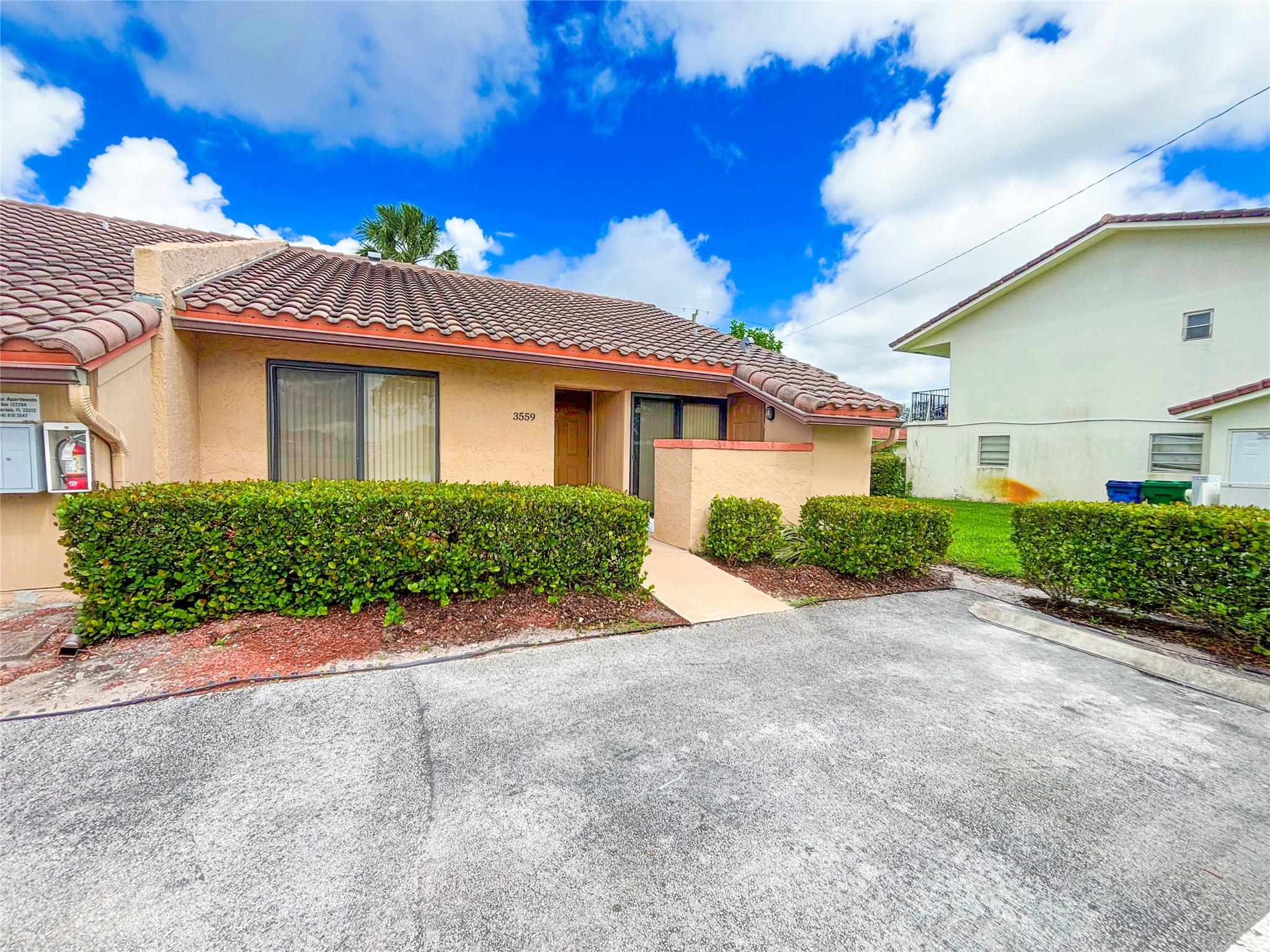 Wow! Don't Miss Out On This Spacious Fully Updated 2 Bedroom 2 Bath With Hurricane Impact Windows & Full Size In Unit Washer & Dryer. Kitchen Has Gorgeous Countertops & Stainless Steel Appliances, Including The Dishwasher. Spacious Master Bedroom Has A Large Walk-In Closet & Private Updated Bathroom. Unit Also Has A Large Screened Patio With Storage Room & Huge Shared Backyard. NO HOA FAST MOVE IN AVAILABLE!! Tenant pays Water & Electric. Trash Is Included.