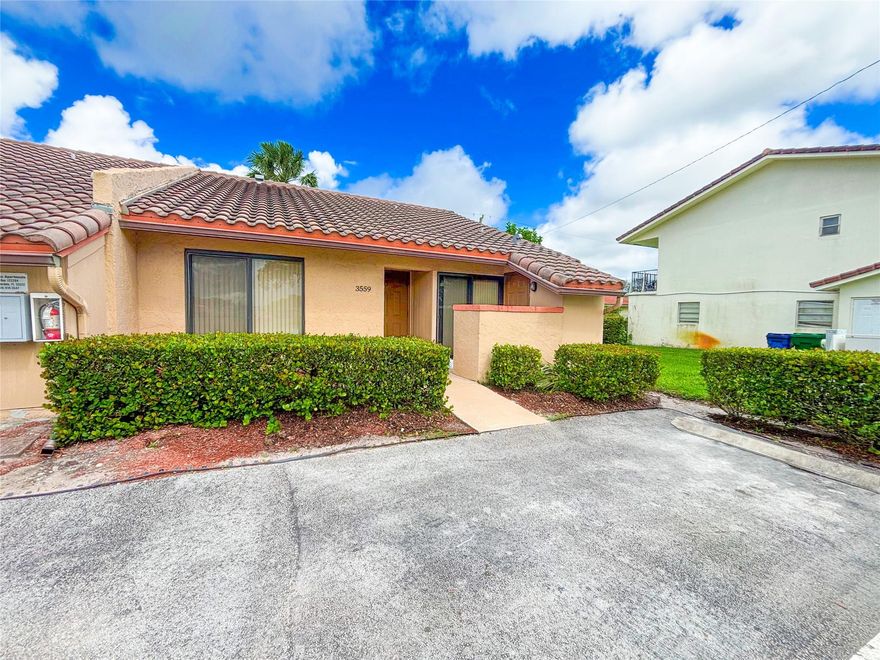 Wow! Don't Miss Out On This Spacious Fully Updated 2 Bedroom 2 Bath With Hurricane Impact Windows & Full Size In Unit Washer & Dryer. Kitchen Has Gorgeous Countertops & Stainless Steel Appliances, Including The Dishwasher. Spacious Master Bedroom Has A Large Walk-In Closet & Private Updated Bathroom. Unit Also Has A Large Screened Patio With Storage Room & Huge Shared Backyard. NO HOA FAST MOVE IN AVAILABLE!! Tenant pays Water & Electric. Trash Is Included.