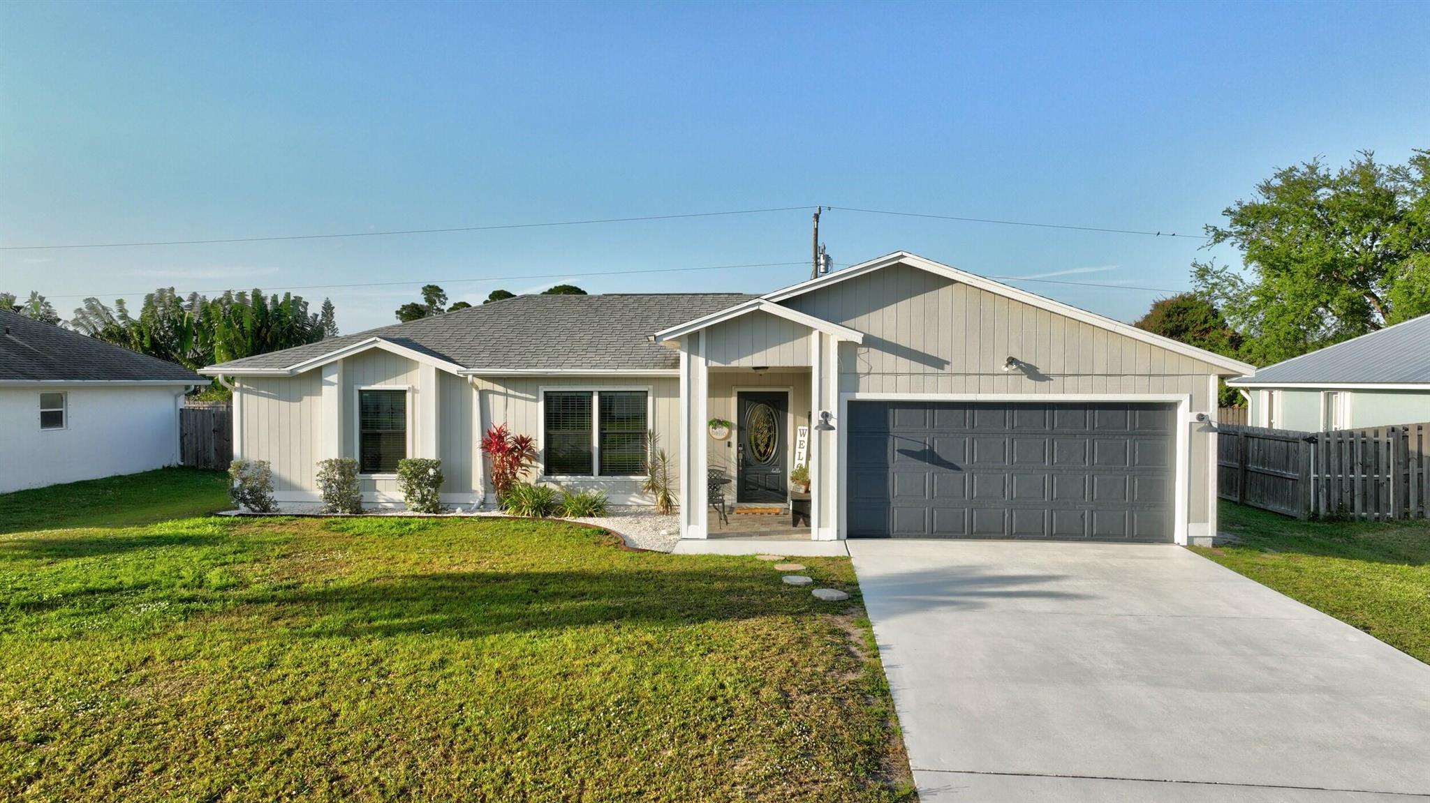 Charming 3 bedroom 2 bathroom with a 2 car garage POOL home with NO HOA. It's been beautifully updated and it's conveniently located minutes from the Turnpike. Close to shopping, restaurants and approximately a 1/2 mile to boat ramps with ocean access. Priced right... This one won't last, schedule your private showing today!