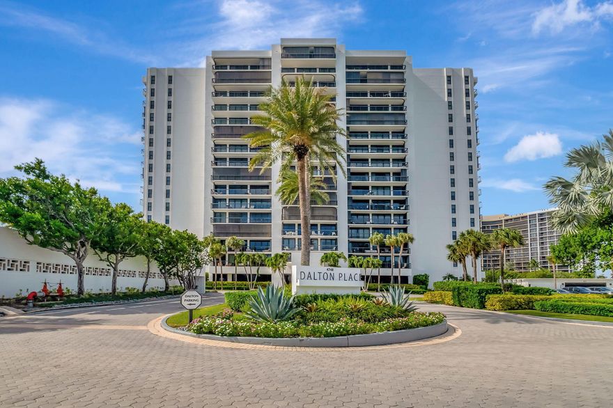 Spend the winter in sunny S. Florida in this beautiful condo in the much sought-after Dalton Building in Boca Highland. Clean, clean, clean, and well maintained with a full-sized washer and dryer in the unit. All impact glass throughout! It has a gorgeous renovated lobby and its own pool-staffed Beach Club with an oceanfront pool and sun deck, umbrellas & chairs in the sand, a great clubhouse, indoor rooms, and a grilling area. Just a short drive south to Downtown Boca & Mizner Park or north to Atlantic Ave, in Downtown Delray.