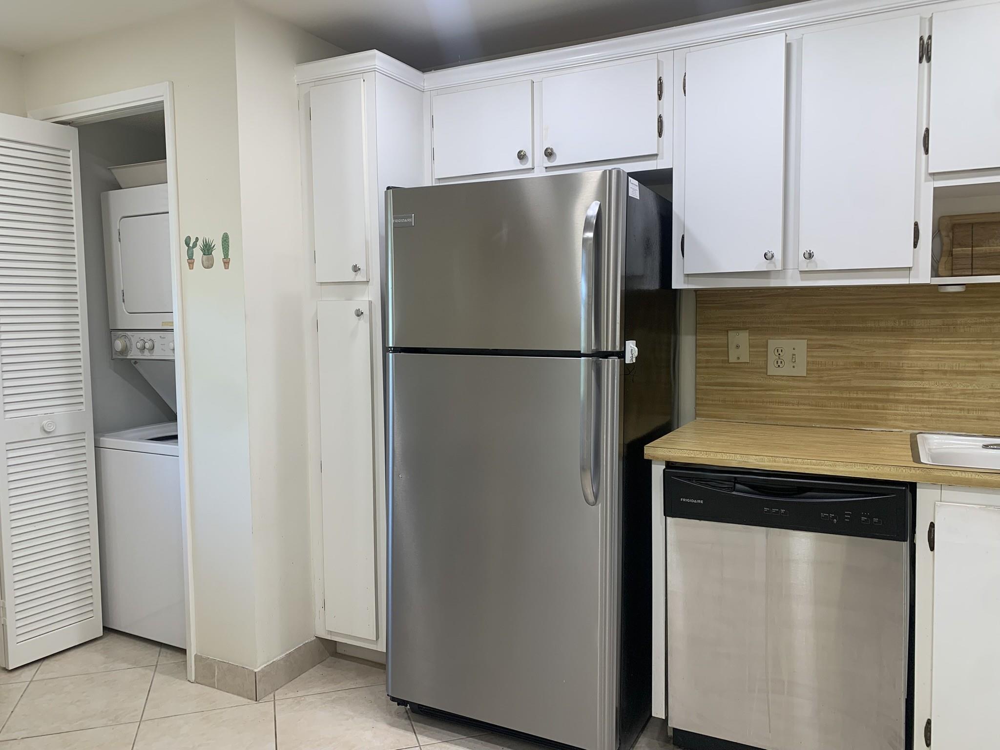 Furnished 2-bedroom, 2-bathroom condo with resort-style living in a prime location near 2 out the 4pools and clubhouse. Features a washer & dryer inside, all stainless steel appliances, tile &vinyl-laminated floors. Comes with parking for 2 vehicles. Rent includes water, internet, cable, pest control, & more. Move-in: first month's rent, security deposit, & $1,000 common area deposit. Located near supermarkets, shopping, parks, major highways, the airport, & just 7 miles from the beach, an excellent opportunity for comfortable, well-connected living. Per the HOA 700 credit score, ESA/service animals OK. All ages community. Vacant easy to show. 12-month lease or minimum 6-month lease. Make it your next Home!