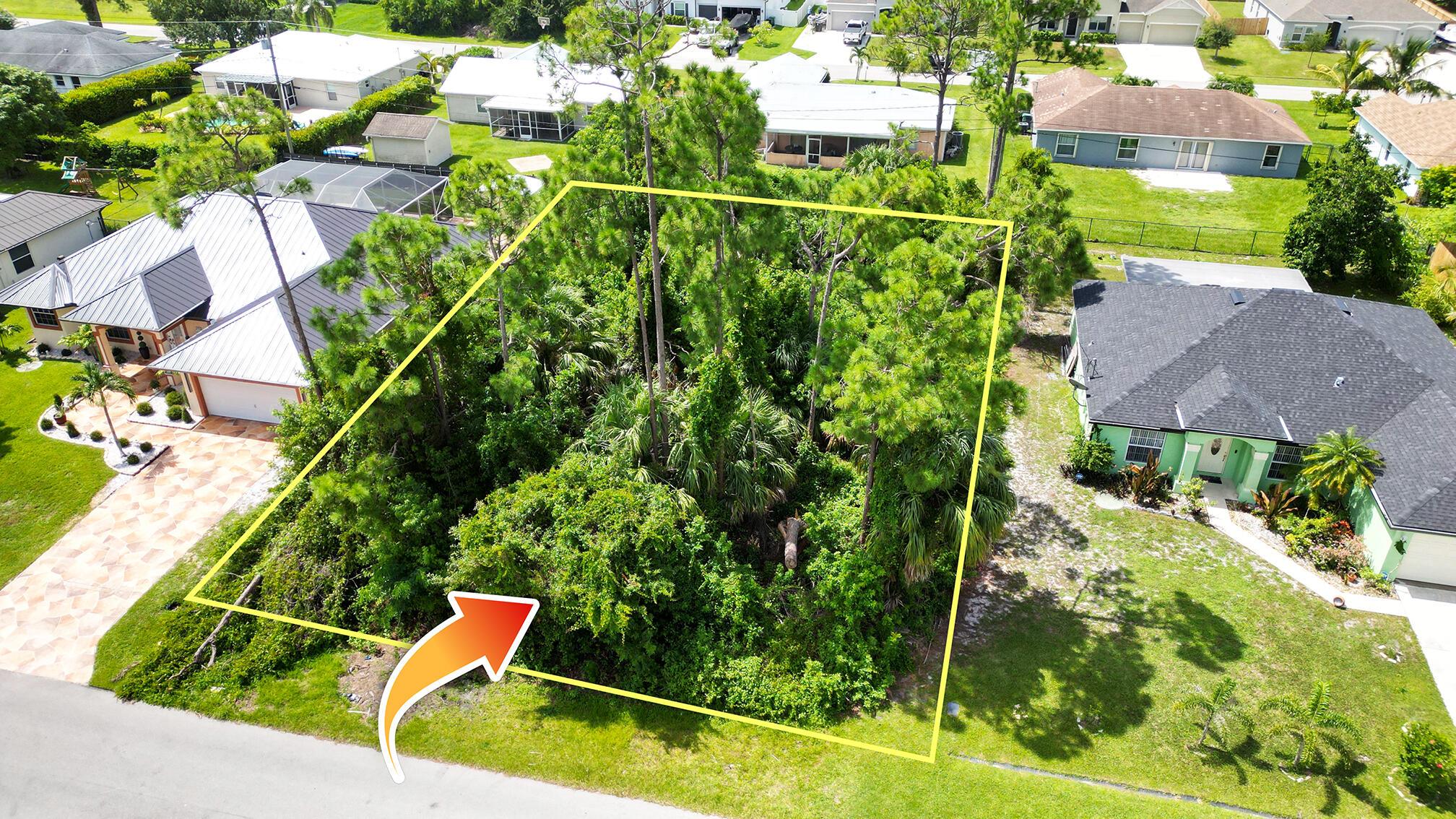 Welcome to 1834 SW Penrose Ave -- a fantastic opportunity to build in one of Port St. Lucie's most desirable and peaceful neighborhoods. Surrounded by spacious, newer homes, this vacant lot offers the perfect canvas for your custom dream home or next investment project.Enjoy the tranquility of a quiet, well-maintained area while still being just minutes from schools, parks, shopping, dining, and major roadways. With no HOA and plenty of room for a pool, outdoor living space, or expansive floor plan, this lot is ideal for anyone looking to create a private retreat or a high-quality build.Whether you're a builder or a future homeowner, this is a can't-miss opportunity in a growing community with strong resale value.