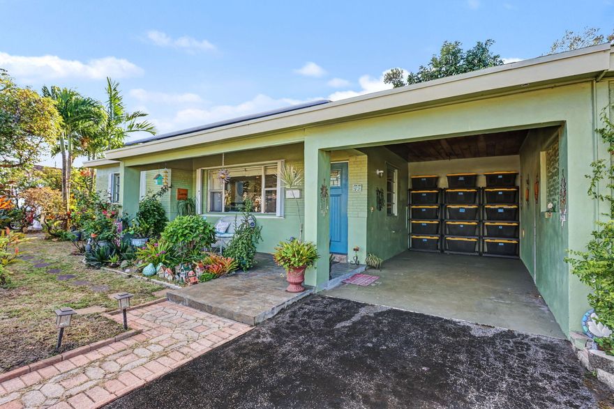 Welcome to 2400 DeSoto in Miramar—a charming 2-bedroom beautiful home with the potential to convert to a 3rd bedroom. Tucked away in a peaceful, established neighborhood, this home offers a private backyard oasis perfect for relaxing or entertaining. Major updates include a 2019 roof, 2023 A/C, and 2019 water heater, providing peace of mind for years to come. Located in historic Miramar but within the same municipality as West Miramar, the area benefits from higher city standards at a more accessible price point. Neighbors are long-term residents who take pride in their well-kept homes. Enjoy a nearby new park with frequent free city-hosted events, adding to the strong sense of community.