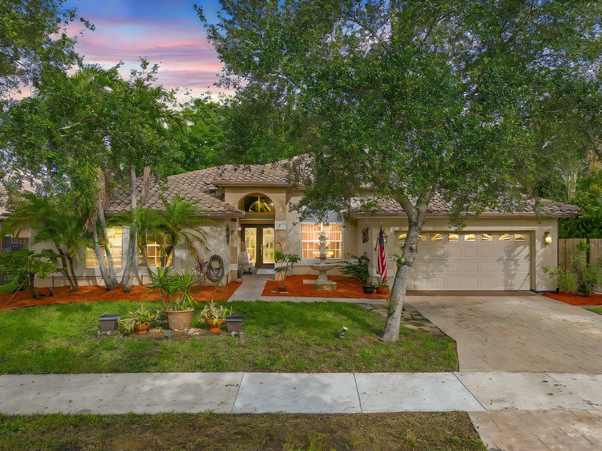 4 bed, 2 bath home with a private pool, 2-car garage, and a nearly new A/C (only 1 year old). Great opportunity to update and make it your own. A lot of potential in a great location. Ideal for buyers ready to add personal touches and build equity.