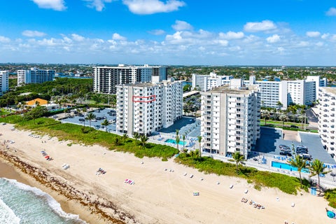 Tiny photo for 3301 S Ocean Boulevard #810, Highland Beach, FL 33487 (MLS # B26012710)