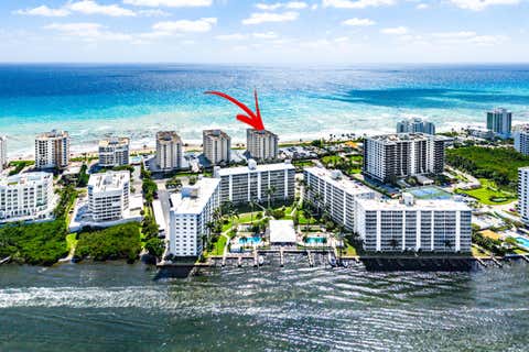 Tiny photo for 3301 S Ocean Boulevard #810, Highland Beach, FL 33487 (MLS # B26012710)