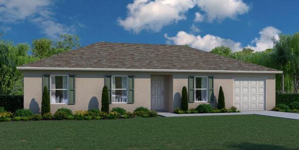 Photo of 4071 SW Kamsler Street, Port St Lucie, FL 34953 (MLS # R10885311)