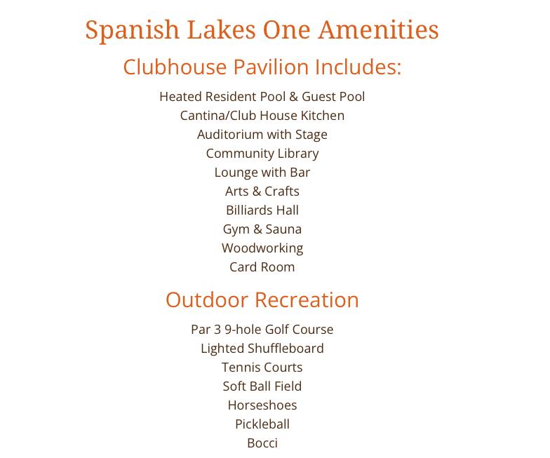 Spanish Lakes One - Residential