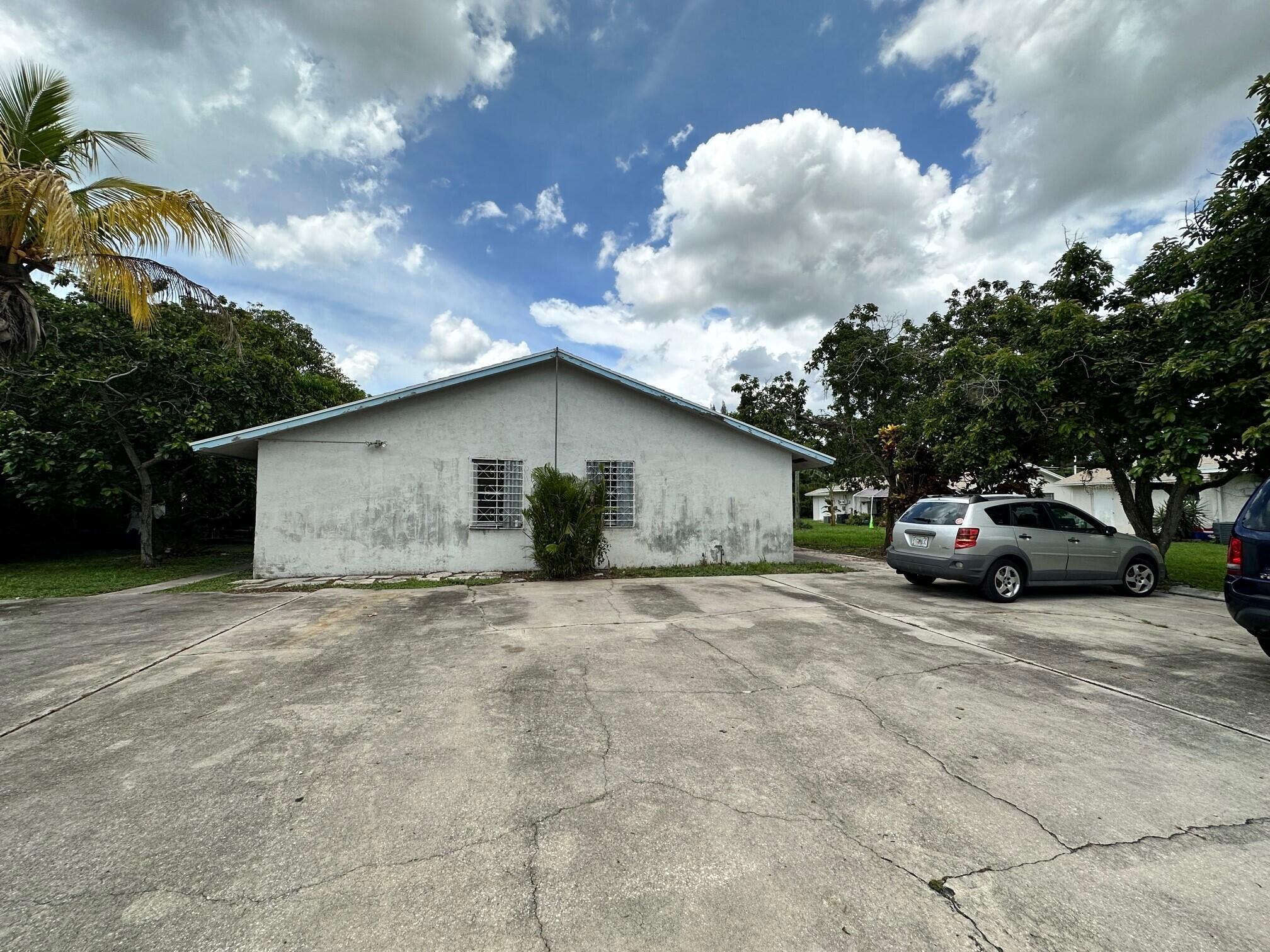 Great investment opportunity! Property sits on 1/2 acre, structure offers four 2 bedroom & 1 bathroom units. Property had the drain fill redone but needs new roof and nits need to be remodeled. Average rent in the area for 2/1 is $2K. The monthly potential rental income of this property is $8K p/ month