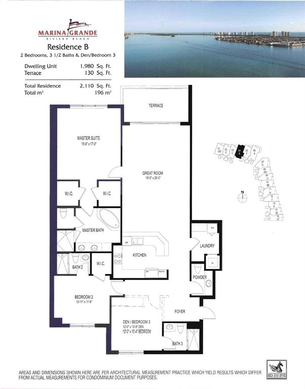MARINA GRANDE RIVIERA BEACH CONDO - Residential Lease