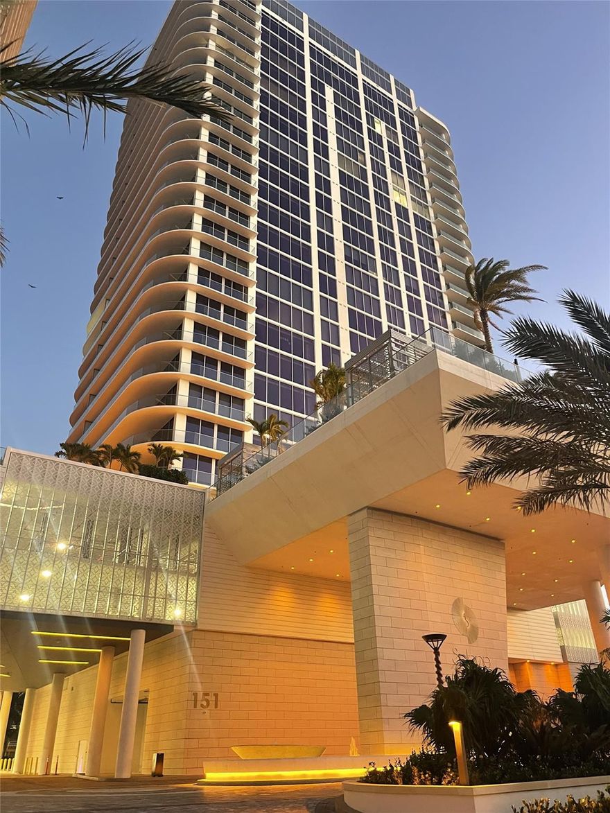 Spectacular Oceanfront Selene, This condo is avail furnished or unfurnished, Brand new & never lived in,Move in next week, modern luxury living at its finest, 2 bedrooms plus 2 & half baths, Retractable light fixtures & remote blackout blinds, sheer drapes & mirrors installed for your move-in, Laundry room inside condo, The kitchen & bathrooms are magnificent, 48x24 porcelain flooring with matching quartz countertops & waterfall drop, Every night on your balcony fall in love with the burnt orange sunsets while the yachts cruise by, Resort style amenities with 2 pools (sunrise & sunset pools east & west) Fitness center, yoga studio, Social lounge & bar, Doggie park, Theatre & BBQ grills, 24/7 complimentary valet & concierge, Restaurants = steps away, The morning beach walk is breathtaking!