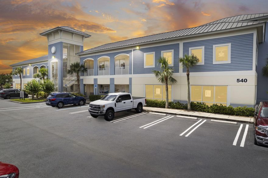 Move in ready, freshly painted and super clean. Walk into a welcome separate reception area. equipped cozy kitchen, 4 offices and a large open flex space. Great location and visible from the road with custom signage allowed. Plenty of parking and right off 95 across from the Mets Stadium. These do not come available often for purchase. Great investment for a on site user or lease out to a tenant. Office, medical, IT, Media, pod cast, all professiional uses.  Call anytime to see.