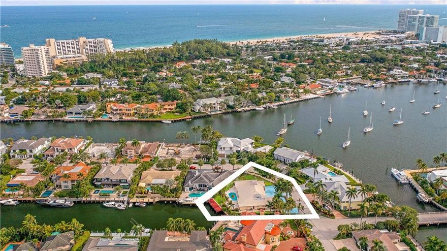 Rarely found and highly desirable oversize waterfront lot located in one of the finest canals in gated and secured Harbor Beach.  Offering a total of 20,520sf +/- prime waterfront property with beautiful water views.  The property is perfectly suited to build a trophy residence that will be increasingly valuable due to the oversize lot rarity in the heart of Harbor Beach with deep-water dockage & incredible views! Rarely found and highly desirable oversize waterfront lot located in one of the finest canals in gated and secured Harbor Beach.  Offering a total of 20,520sf +/- prime waterfront property with beautiful water views.  The property is perfectly suited to build a trophy residence that will be increasingly valuable due to the oversize lot rarity in the heart of Harbor Beach with deep-water dockage & incredible views!