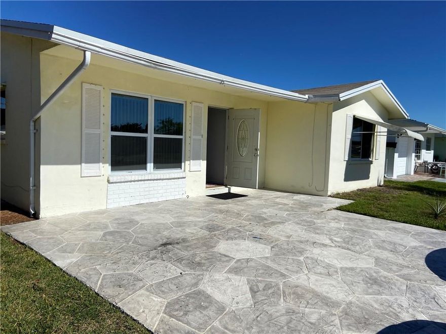 Sold AS-IS. Buyer is motivated to sell this lovely 55+ property located in Mainlands of Tamarac, eighth section. The home features a brand new roof and new laminate floors throughout. This community is conveniently located near various shops, restaurants, and Florida’s turnpike.Property may be rented 1 year after purchase.Contact listing agent for showing information.