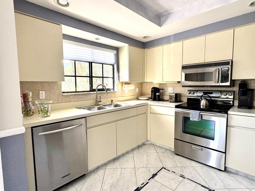 Escape the cold and spend your season in sunny South Florida at Gleneagles Country Club, an all-ages community. This spacious second-floor rental features 2 bedrooms, 2 bathrooms, and a versatile den, all in a prime location near the main clubhouse. Residents enjoy exceptional amenities such as pools, two 18-hole golf courses, tennis and pickleball courts, card rooms, and a wide variety of fitness classes and social events. An ideal seasonal getaway combining comfort, convenience, and an active country club lifestyle.