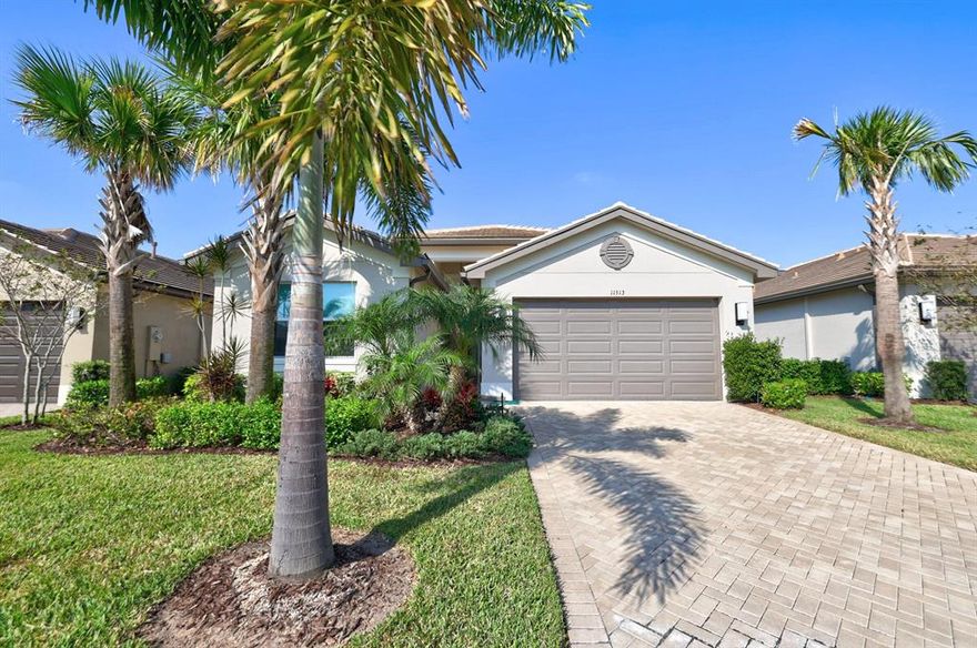 WHY WAIT 12 TO 24 MONTHS FOR A NEW HOME TO BE BUILT WHEN YOU CAN START TO ENJOY THE ''VALENCIA LIFESTYLE'' NOW. VALENCIA CAY AT RIVERLAND IS PORT ST LUCIE'S PREMIER 55+ ACTIVE COMMUNITY. LIKE NEW, BUILT IN 2020, HERON MODEL 2 BEDROOM, 2 BATH, DEN, PRIVATE LOT WITH NO REAR NEIGHBORS. BEAUTIFUL FINISHES AND FEATURES THROUGHOUT. OPEN STYLE FLOOR PLAN, COMPLETE IMPACT GLASS WINDOWS, AND TRANQUIL GARDEN VIEWS FROM THE GREAT ROOM AND MASTER BEDROOM. A TASTEFULLY APPOINTED KITCHEN FEATURES GRANITE COUNTERTOPS, GAS RANGE, WOOD SHAKER STYLE CABINETS, EXPANDED PANTRY AND STAINLESS APPLIANCES AND GAS HOT WATER HEATER. A LARGE, COVERED AND SCREEN ENCLOSED PATIO, AS WELL AS AN EXPANDED PATIO OVERLOOKING A PRIVATE BACKYARD SETTING. VALENCIA CAY IS A NEWLY DESIGNED GATED COMMUNITY AND FEATURES A 34,000 SQUARE FOOT CLUBHOUSE, ONSITE RESTAURANT, RESORT-STYLE POOL, CARD ROOMS, SPORTS LOUNGE, MULTIPURPOSE ROOMS, GRAND SOCIAL HALL. THE AMAZING SPORTS CENTER FEATURES TENNIS COURTS, PICKLE BALL, BOCCI AND MORE TO COME. ARTS AND CULTURAL CENTER MUST BE SEEN TO BE ENJOYED. CLOSE TO GREAT DINING, SHOPPING, RECREATION, BEACHES, I-95, FLORIDA TURNPIKE, AND THE CLEVELAND CLINIC MEDICAL CENTER.
RIVERLAND IS A 4,000-ACRE MASTER-PLANNED COMMUNITY WHICH FEATURES A 16-ACRE SPORTS & RACQUET CLUB WITH A WELLNESS & FITNESS CENTER, 5-ACRE ARTS & CULTURE CENTER. THE RIVERLAND CREATIVITY HUB, CITY PARKS, AND A FUTURE TOWN CENTER AND PARKS; ALL CONNECTED BY MILES OF TRAFFIC-FREE PATHWAYS ON THE PASEO AND GREENWAYS.

THE RIVERLAND SPORTS AND RACQUET CLUB COMPRISES 14-ACRES DEDICATED ENTIRELY TO FITNESS, MAKING IT EASY FOR YOU TO STAY AS ACTIVE AS YOU WANT.
FROM OVER 40 OUTDOOR SPORTS COURTS TO THE MASSIVE FULLY EQUIPPED FITNESS CENTER WITH INDOOR POOL, RIVERLAND KNOWS HOW TO DO FITNESS RIGHT, SO YOU'LL NEVER NEED A GYM MEMBERSHIP AGAIN