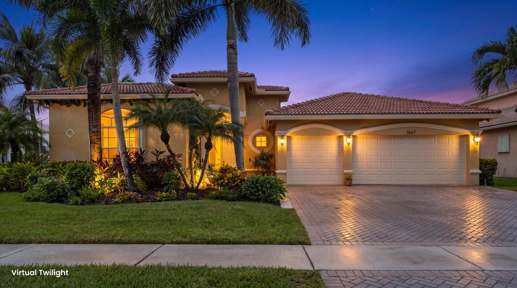 Photo of 1867 Waldorf Street, Royal Palm Beach, FL 33411 (MLS # B26088741)