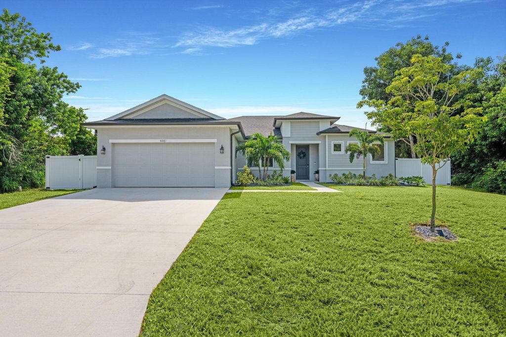 Photo of 4281 SW Xenon Street, Port Saint Lucie, FL 34953 (MLS # R11104693)