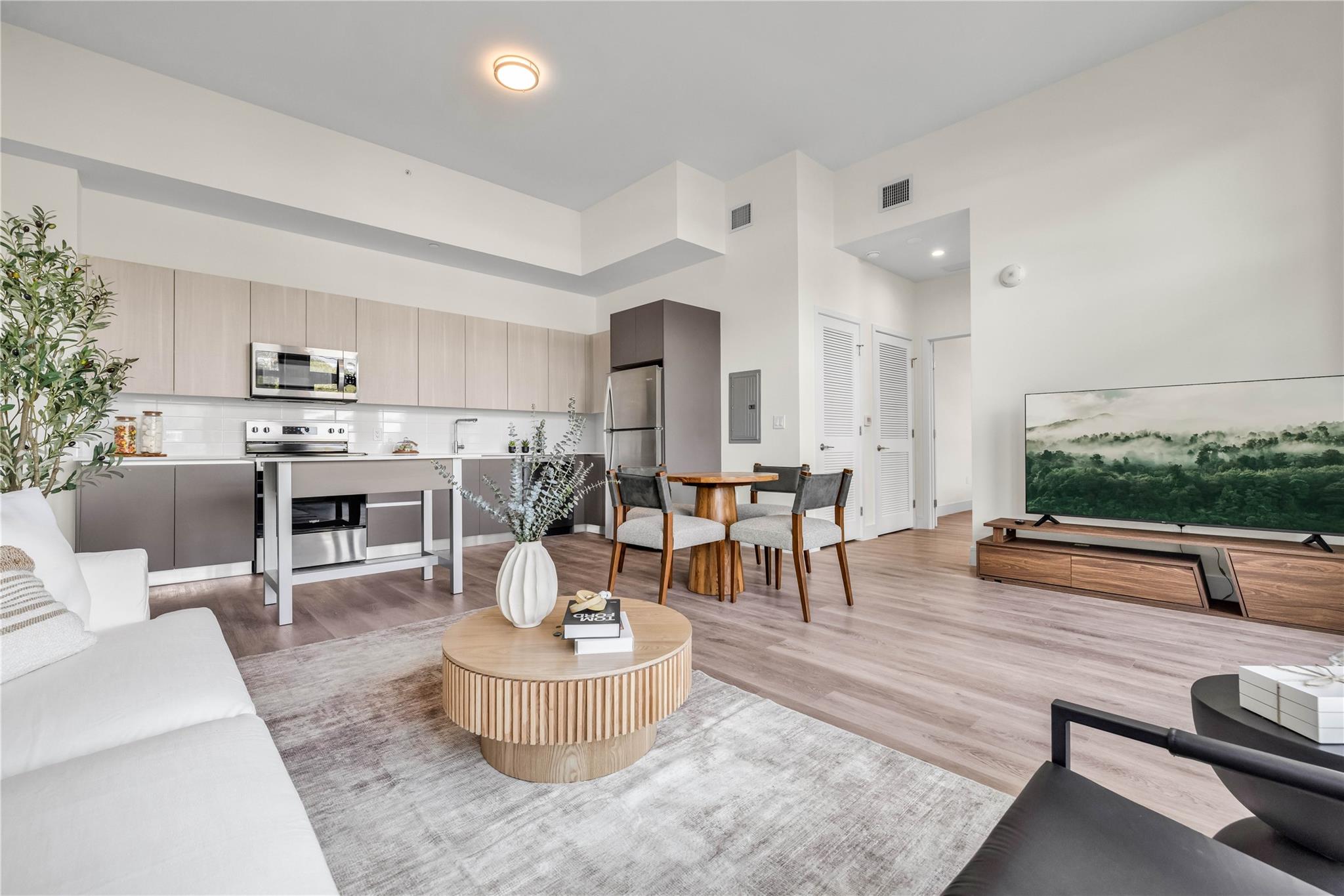 Now leasing spacious residences in one of Oakland Park’s most exciting new communities. These modern apartments are designed to impress from the moment you walk in — with open-concept layouts, 9-foot ceilings, designer finishes, premium appliances, walk-in closets, and in-unit washer & dryers. Step outside and enjoy boutique amenities including a Peloton-equipped fitness center, luxury outdoor terrace, private studio, and resident café and lounge. Walk to local favorites like Funky Buddha Brewery, Butcher's Barrel, and some of the best restaurants and cafes in the area. Pet-friendly, professionally managed, and designed for modern living. Schedule your tour today and be one of the first to call this brand-new building home.
