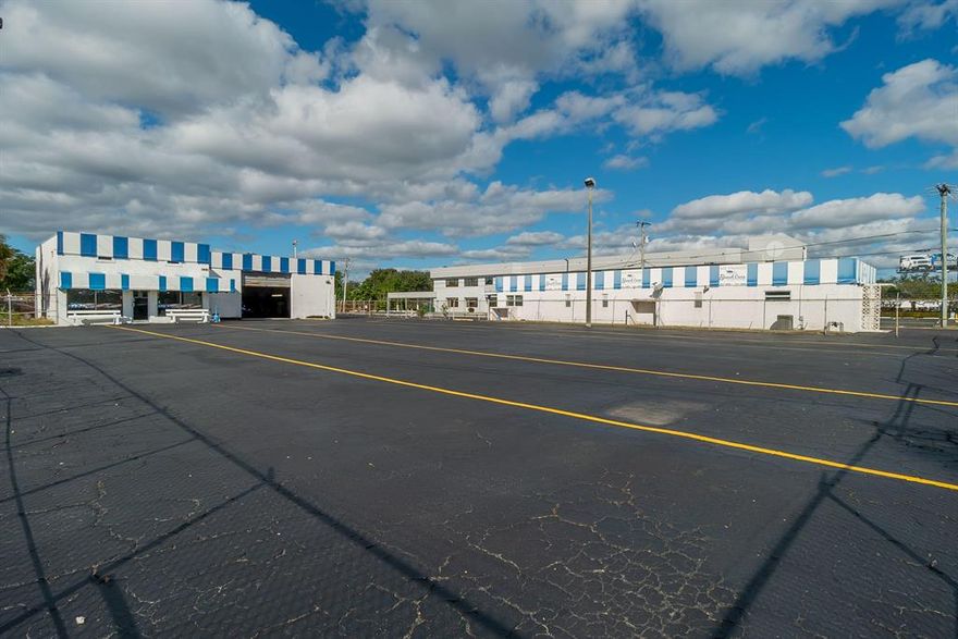 Rare opportunity- Established used car dealership Zoned automotive sales FOR SALE.  On a highly traveled Military Trail. Minutes from I-95, Florida's Turnpike and PBI airport. The sale includes 2 parcels 1457 N Military Trail. Building is 2400 sq ft, 3 private offices, 2 general offices, kitchen area along with 3 half bathrooms. .33 acres. Also Zoned automotive sales.1441 N Military includes 1.06 acres. Sales office is 22 by 24 and a garage that is 38 by 53. Endless possibilities plenty of space. Start doing business immediately.