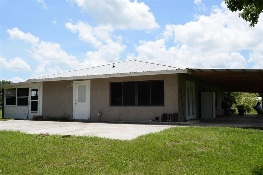 Welcome to your piece of heaven secluded on 12.42 acres far from noisy city life. CBS 3/2 with metal roof inspected in 2020- report is attached under documents. Property is fully fenced with 4 separate paddocks, 3 stall concrete barn with feed room and kennels, running water and electricity, utility barn, 2 ponds, and mature shade trees and fruit trees. Bring the cows, horses and dogs to this country safe haven.  OPEN HOUSE Sunday, November 21 1-4pm. Submit highest and best by Monday, 11/22/2021 AT 6:00PM