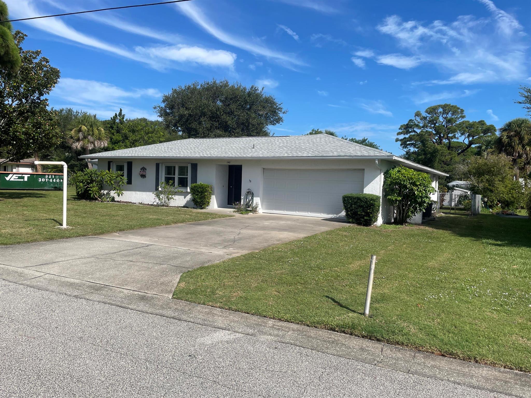 *******FANTASTIC POOL HOME JUST STEPS TO THE INDIAN RIVER AND ON A DEAD-END STREET 3 BEDROOM 2 BATH WITH 2 CAR GARAGE******RANCH STYLE HOME WITH LOTS AND LOTS OF SPACE FOR EVERYONE. OPEN AREA'S IN THE FAMILY ROOM WITH WOOD BURNING FIREPLACE THAT LEADS OUT TO THE SCREENED IN PATIO THAT LEADS OUT TO THE POOL.SPLIT FOORPLAN THAT ALLOWS PRIVACY WITH A HUGE WALK-IN CLOSET. ROOF IS 1 YEAR OLD,WATER HEATER IS 4 YEARS OLD AND A/C UNIT IS JUST A FEW YEARS NEW.ACCORDIAN HURRICANE SHUTTERS FOR EASY OPEN AND CLOSING DURING BAD STORMS AND INSURANCE DISCOUNTS.THIS IS A MUST SEE FOR ALL******