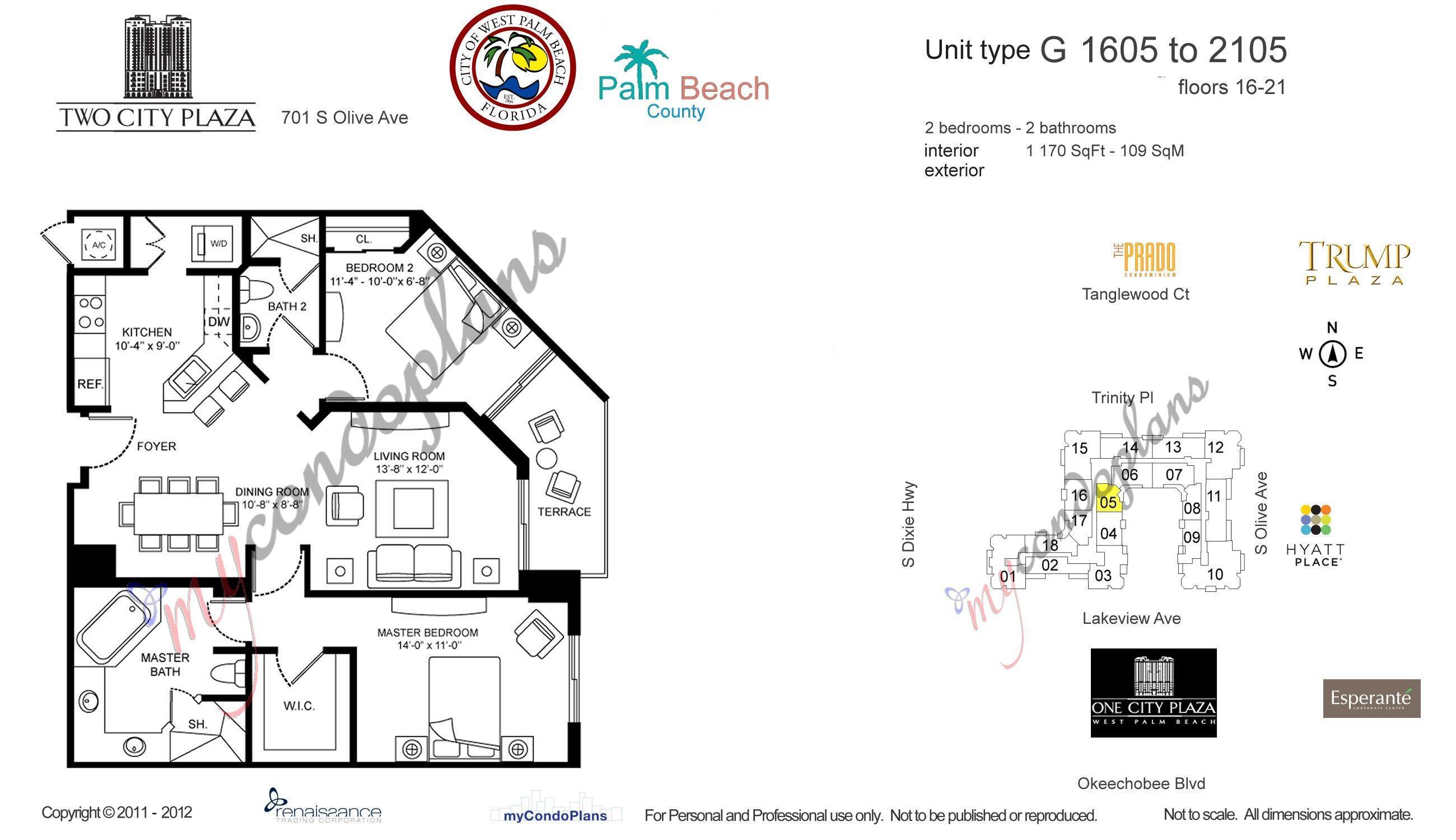 TWO CITY PLAZA CONDO - Residential