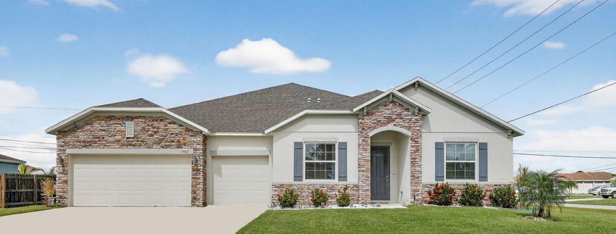 Stunning Port St. Lucie Single Family Home, No Association, this Energy Efficient BEE Smart Home features over 3,200 sq ft of living with 4 bedrooms 3 bathrooms 3 car garage a large Flex/Bonus room, large Office with Double French doors, Chef Kitchen with 42'' Soft Close Wood Cabinets, Granite countertops, 12' Kitchen Island, Double Wall Ovens, extra-large Master Bedroom with a sitting room and 10' Tray Ceilings, His & Her Walk-in Closets, Master Bathroom has His & Her separate areas with a Large Shower and Soaker Tub, matching tile throughout the complete home, Energy Efficient LED Recessed Light throughout the house, large Screened Lanai, 2 Way Pest Prevention & Treatment System, Builder 10-year Limited Transferable Warranty, and much more!!!