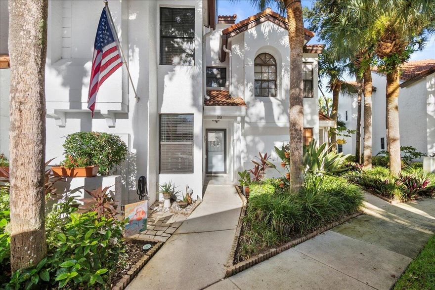 Fully Furnished Turn-key seasonal ($5,500 per month) available in a vibrant sough-after Gated boating community of Mariners Cove on the Intracoastal Waterway! Remodeled and updated 3 Bedroom. 3 Bath. The kitchen features quartz surfaces and solid wood cabinets with stainless appliances. One bedroom and full bath 1st floor. Primary, guest bedroom and 2 Baths on 2nd floor. Luxury ceramic flooring on first level, open patio overlooking green space and just steps from community pool and clubhouse. Remodeled Clubhouse with work out room - Resort style pool and hot tub, and community room-Experience the ultimate in coastal living at Mariners Cove, an exclusive waterfront community ideally located in prestigious Palm Beach Gardens