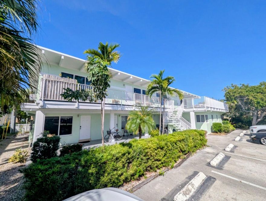 Discover a spacious, wood beam-ceiling studio available immediately with power, water, and trash included. ! Light and bright with newer kitchen solid wood cabinets and ceramic tile floors In a small 9-unit building, you'll have your own assigned parking space and be just moments from Deerfield's sandy beach, fishing pier, and vibrant restaurants and shops. Rent is $1,500/month and includes power. If you'd like cable, it's optional for $50/month. This studio is all about convenience and coastal charm—ready for you now!