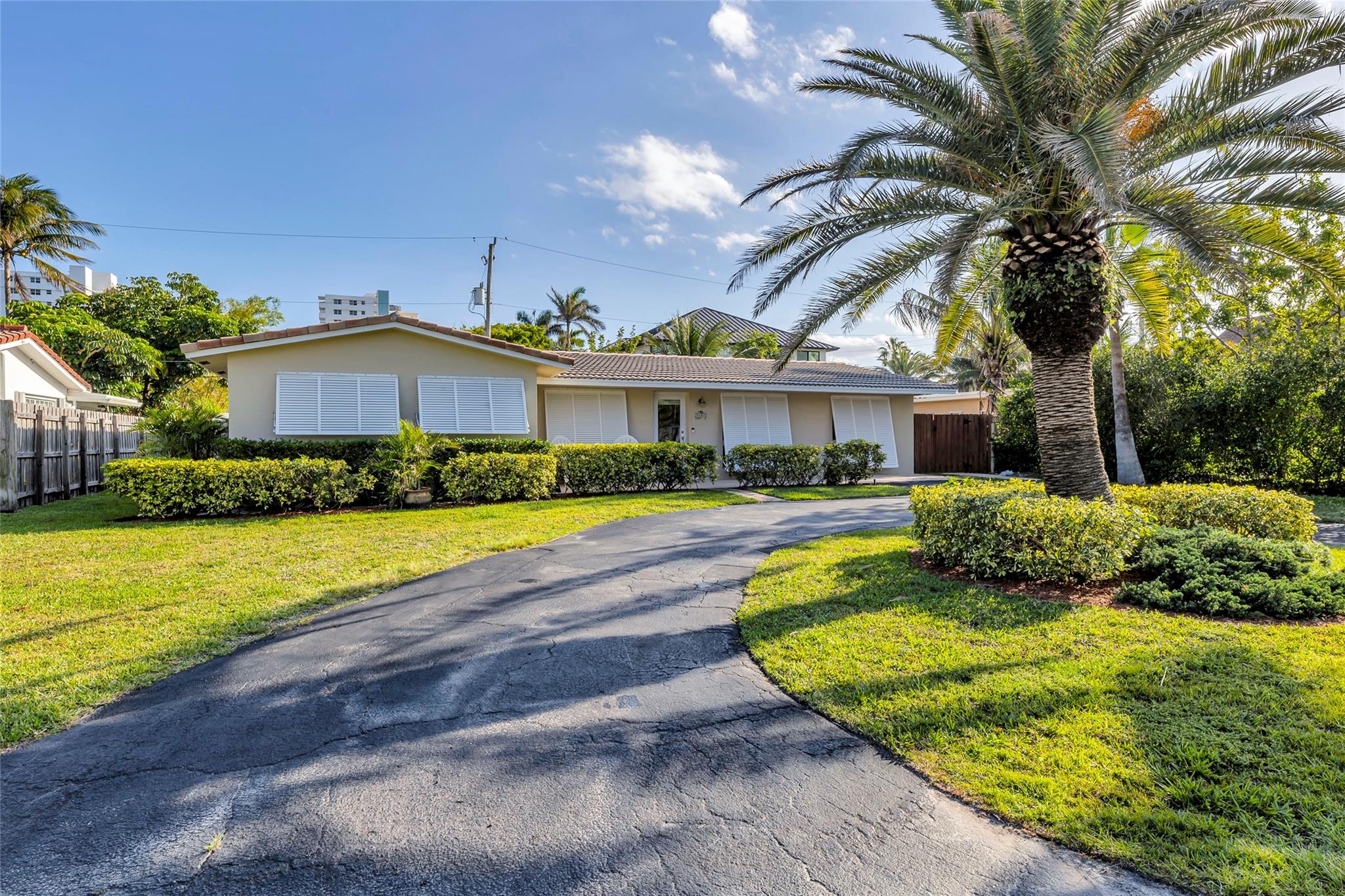 Embrace The Coastal Lifestyle! Located In The Private Beach Community Of Hillsboro Shores. Surrounded By Multi-Million Dollar Homes. Nestled Between A1A & The Ocean. This Spacious Ranch Style Home Features 4 Beds/ 2Baths Providing Ample Space To Relax & Entertain. Open Kitchen with Granite Counter Tops & Stainless Steel Appliances. The Living Room Opens Into A Large Florida Room That Opens Up To The Backyard With Room For A Pool! Home Is Ready For Stand By Generator System With Natural Gas Line/Meter & Upgraded Electrical Panel. Walk To The Private & Pet Friendly Beach. Spend Your Days Soaking Up The Sun, Swimming In The Ocean, Or Strolling Along The Shore. Enjoy Easy Access To A Variety Of Dining, Shopping, & Entertainment Options. Indulge In The South Florida Lifestyle!