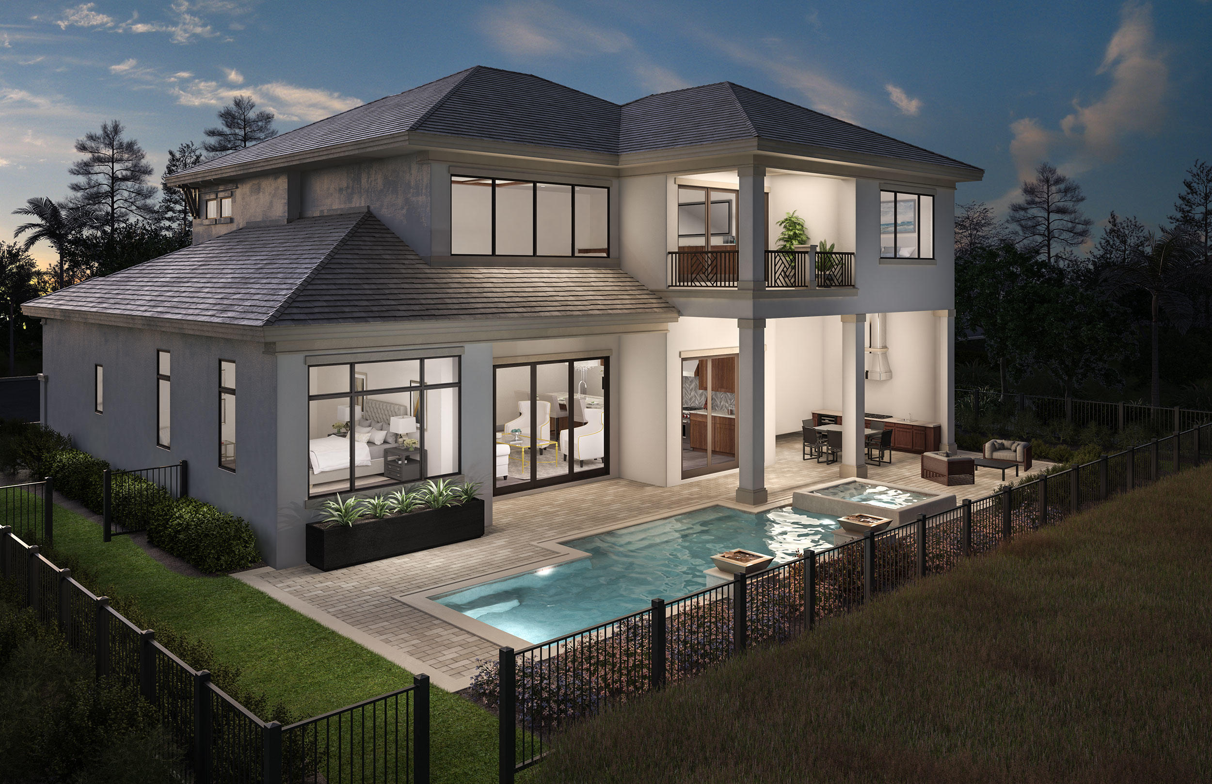 BLUE CYPRESS REPL AT PALM - Residential