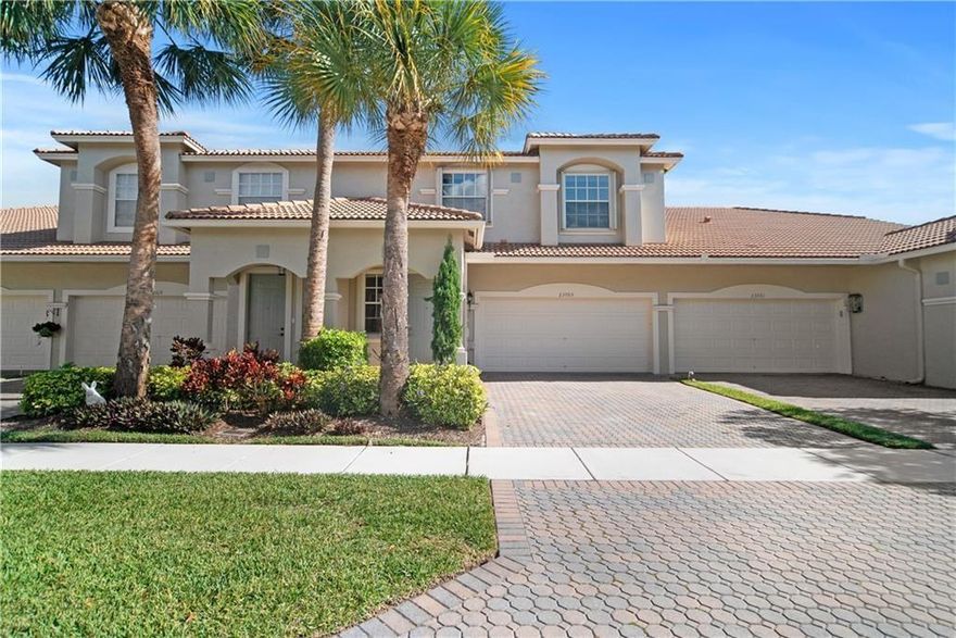 Rarely Available 3 Bedroom 2.5 Bathroom Townhouse in 55+ Community w/Large Loft In Desirable Gated Community Of Addison Lakes! Master Bedroom Downstairs Features 2 Large Closets and Bathroom With Dual Sinks and Separate Tub and Shower! Spacious Kitchen w/Stainless Appliances, Endless Counter Space and Cabinetry. Brand New AC & Water Heater! Separate Laundry Room w/ Sink! 2-Car Garage, Expansive Screened in Patio w/Lake View and So Much More!